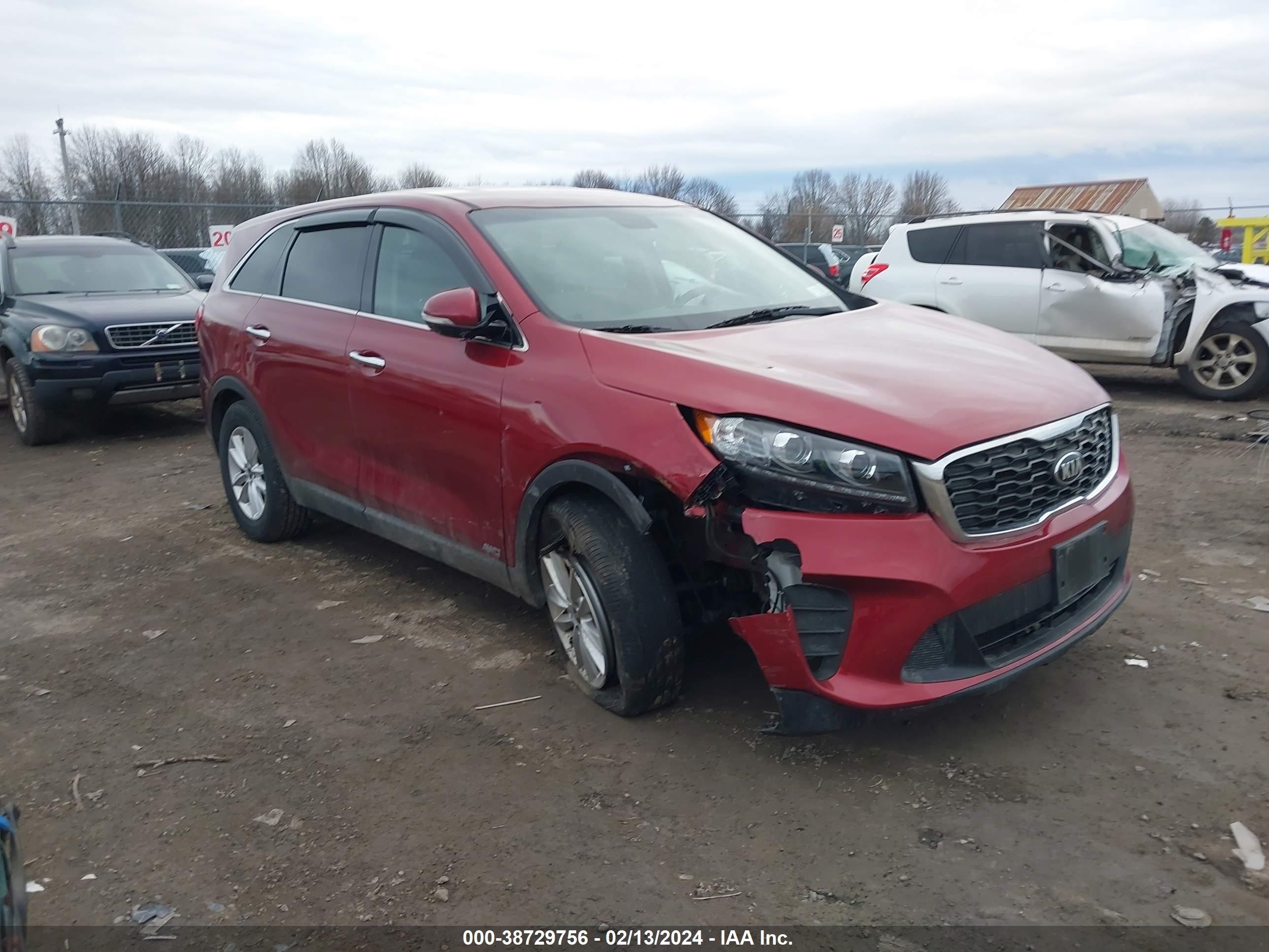 KIA SORENTO 2019 5xypgda33kg549859