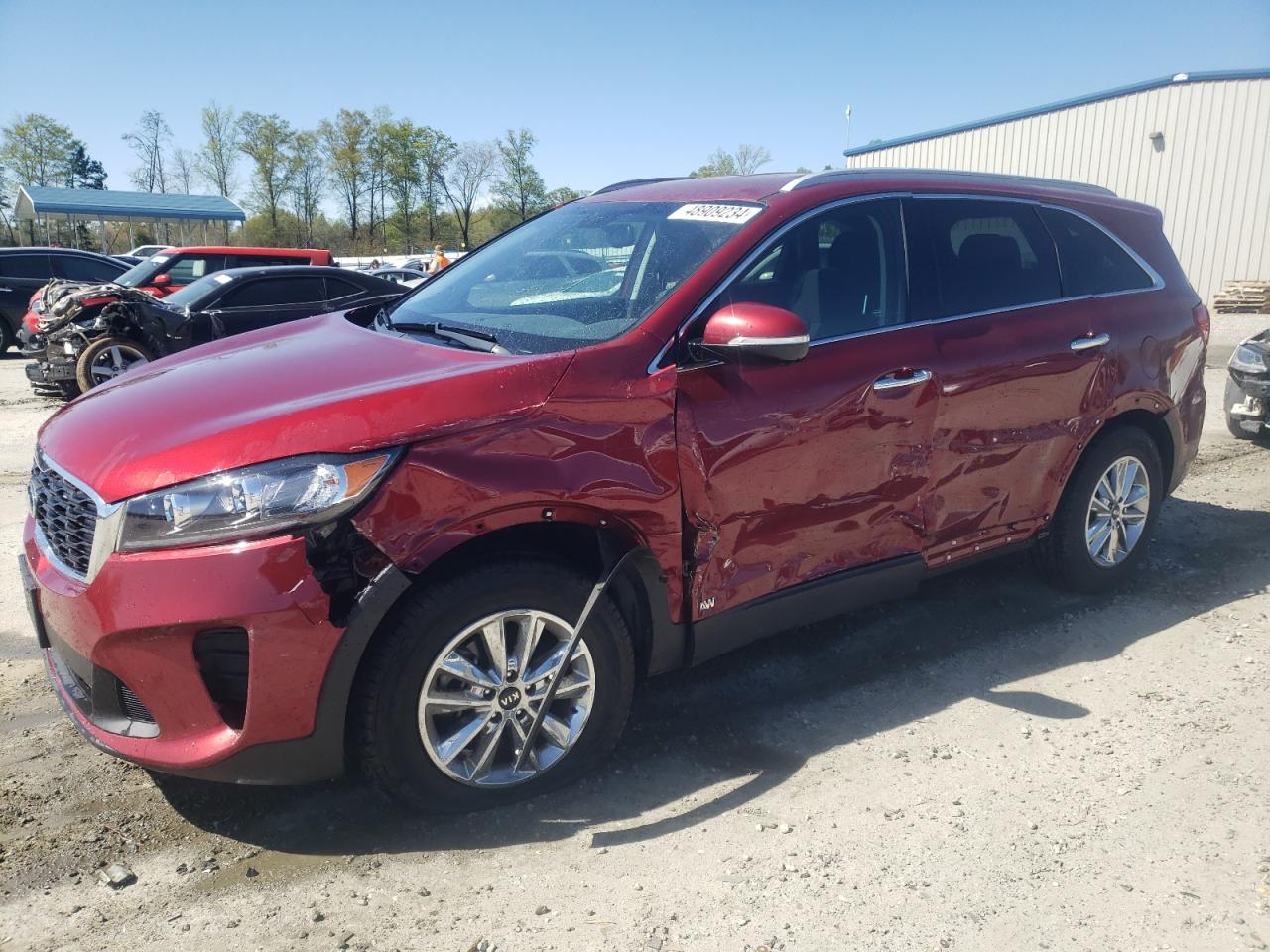 KIA SORENTO 2019 5xypgda33kg591349