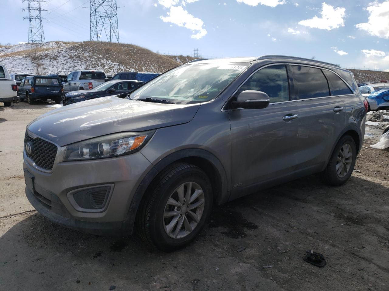 KIA SORENTO 2016 5xypgda34gg057154