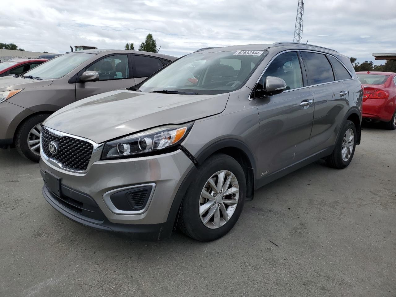 KIA SORENTO 2016 5xypgda34gg167797