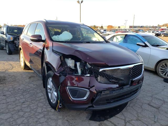 KIA SORENTO LX 2017 5xypgda34hg191745