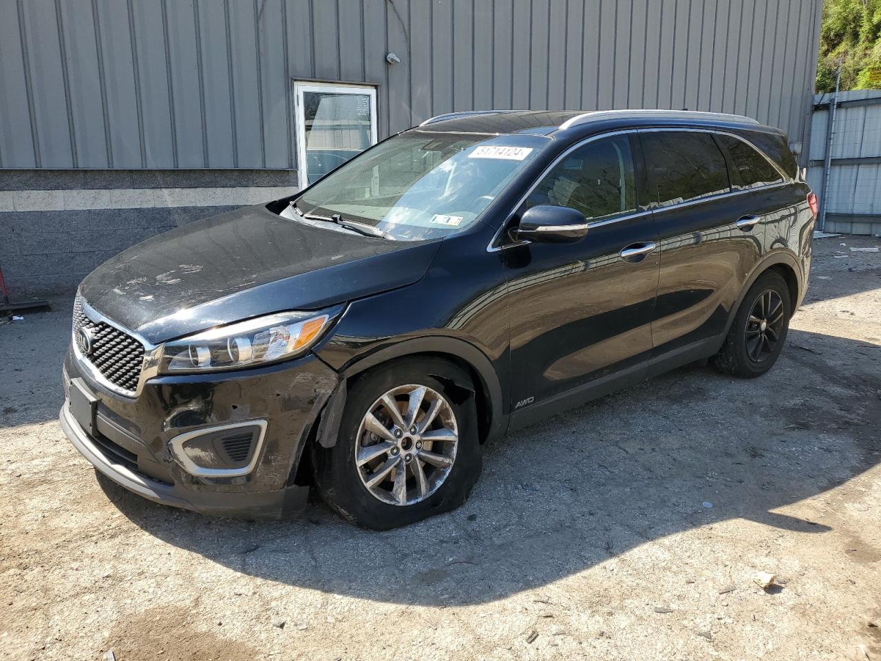 KIA SORENTO 2017 5xypgda34hg289626