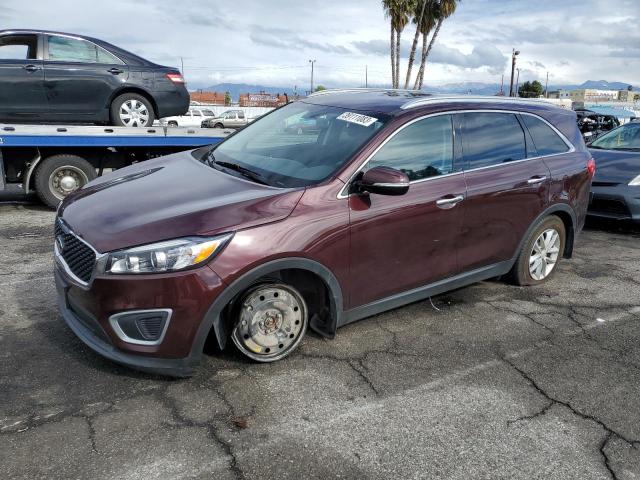 KIA SORENTO LX 2017 5xypgda34hg334208