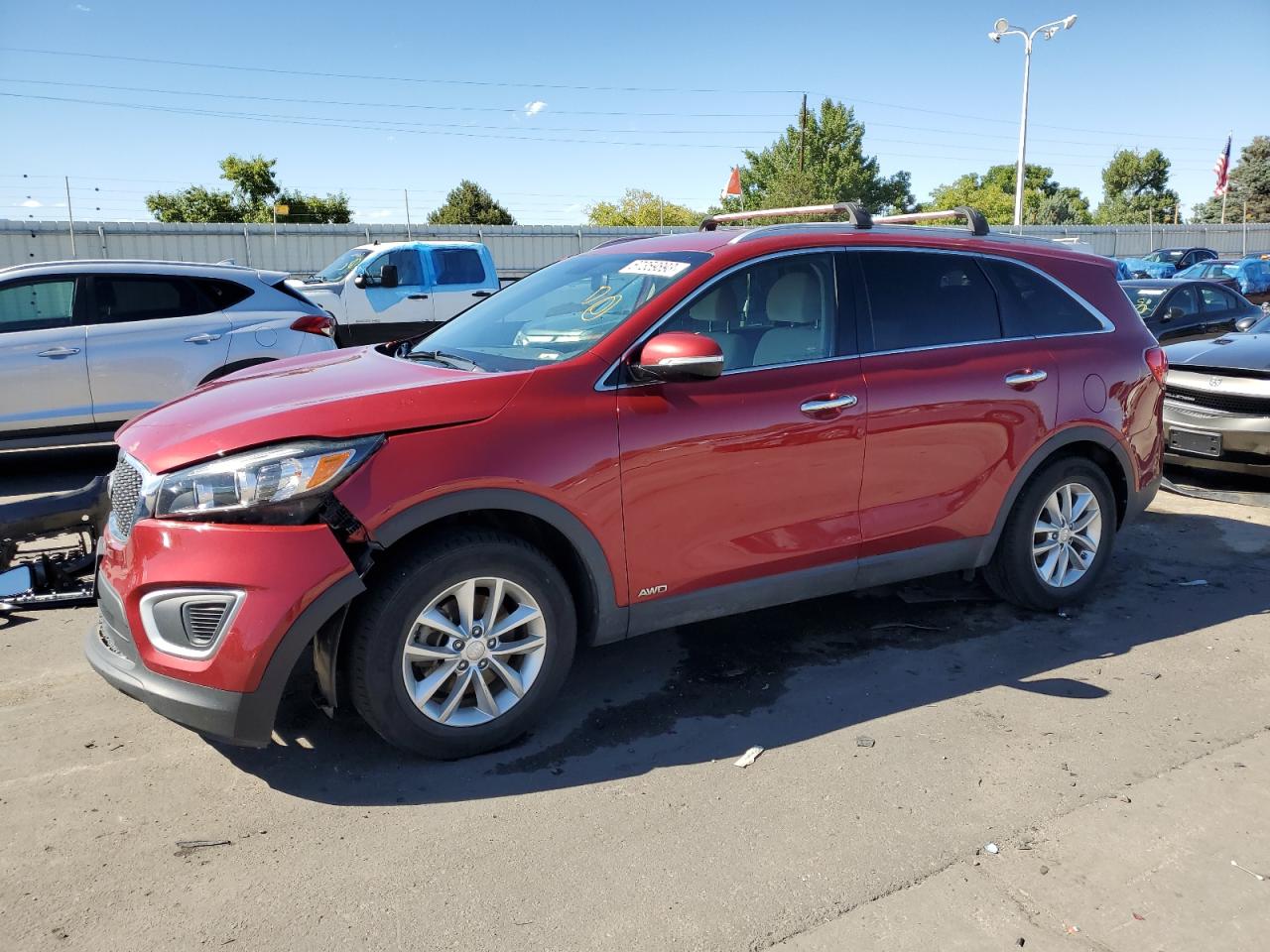 KIA SORENTO 2018 5xypgda34jg410743