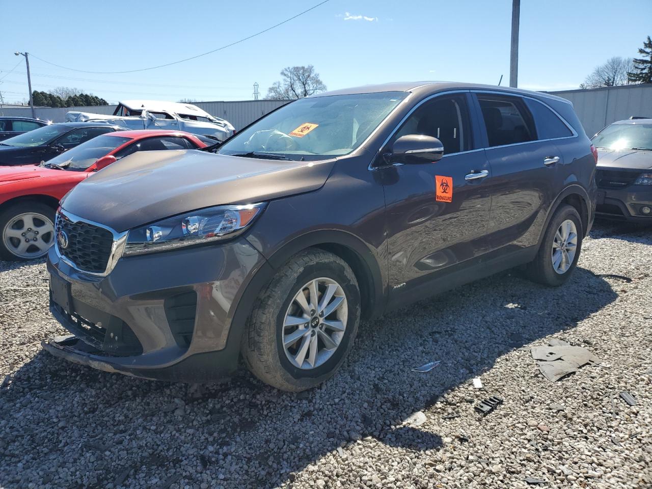 KIA SORENTO 2019 5xypgda34kg499005