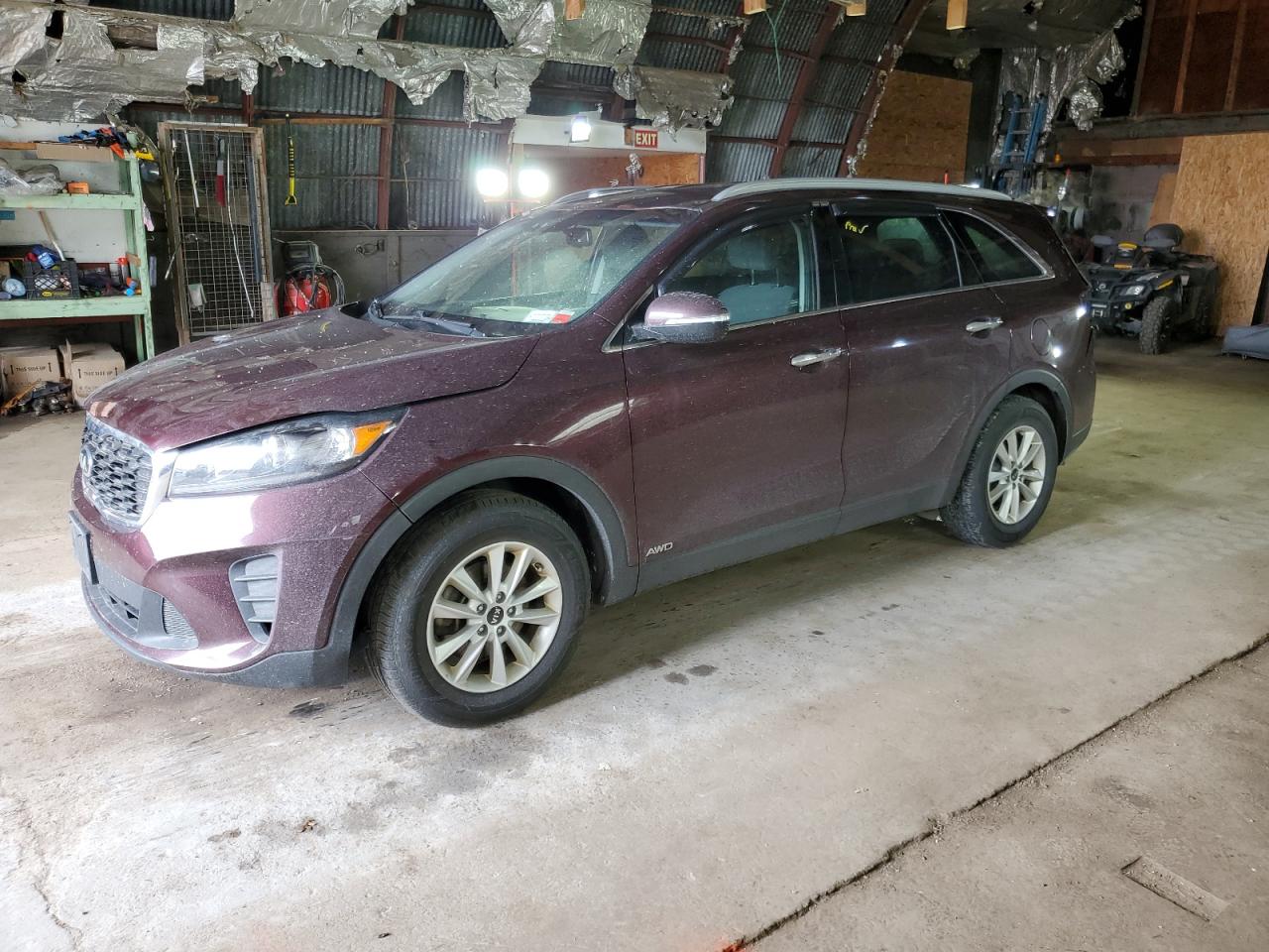 KIA SORENTO 2019 5xypgda34kg574026