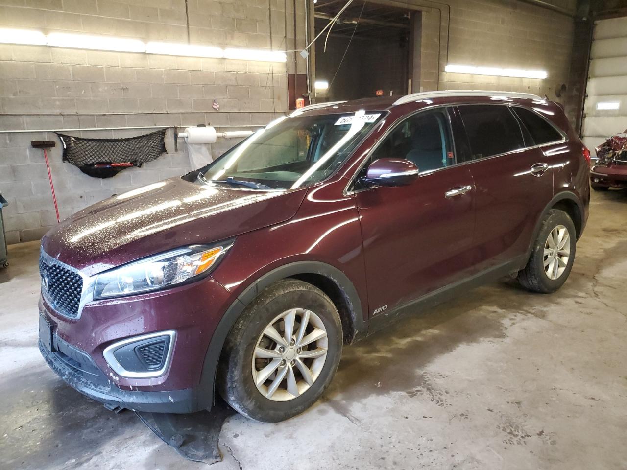 KIA SORENTO 2017 5xypgda36hg318656