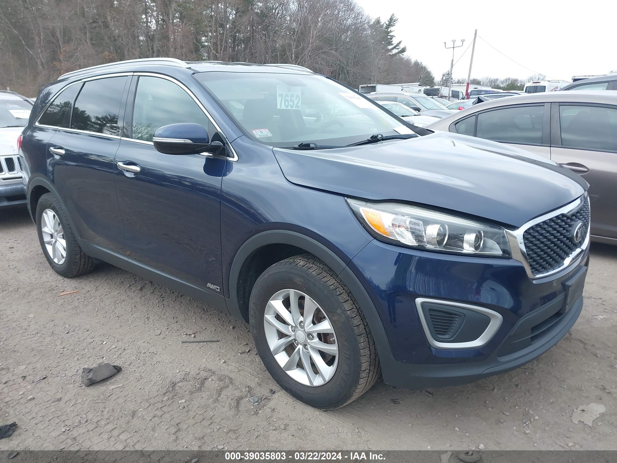 KIA SORENTO 2018 5xypgda36jg377504