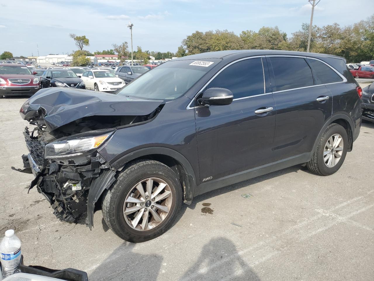 KIA SORENTO 2019 5xypgda36kg461761