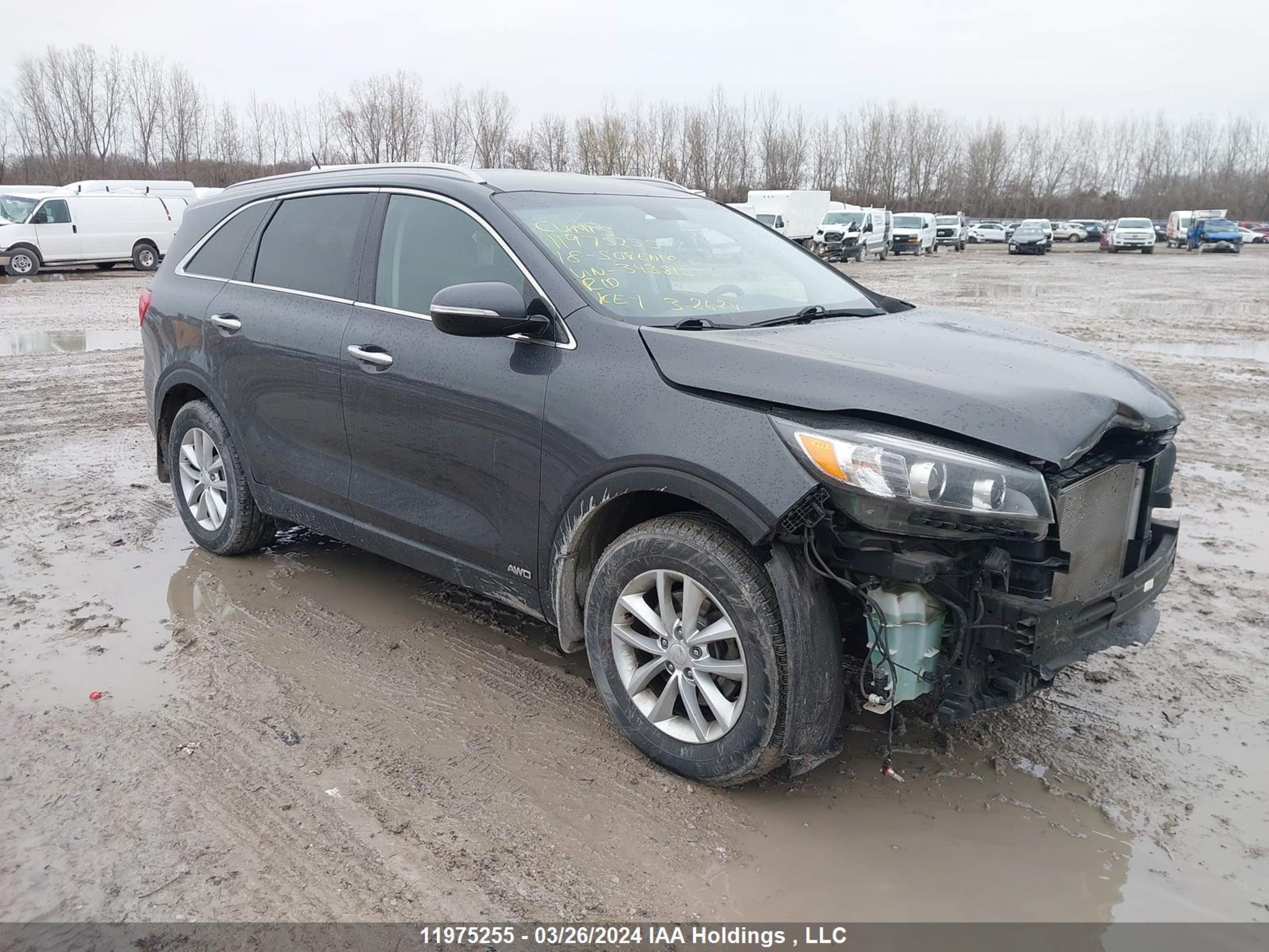 KIA SORENTO 2018 5xypgda37jg343815