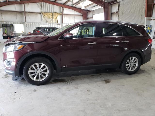 KIA SORENTO LX 2018 5xypgda37jg426029