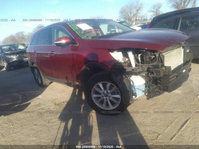 KIA SORENTO 2019 5xypgda37kg540467