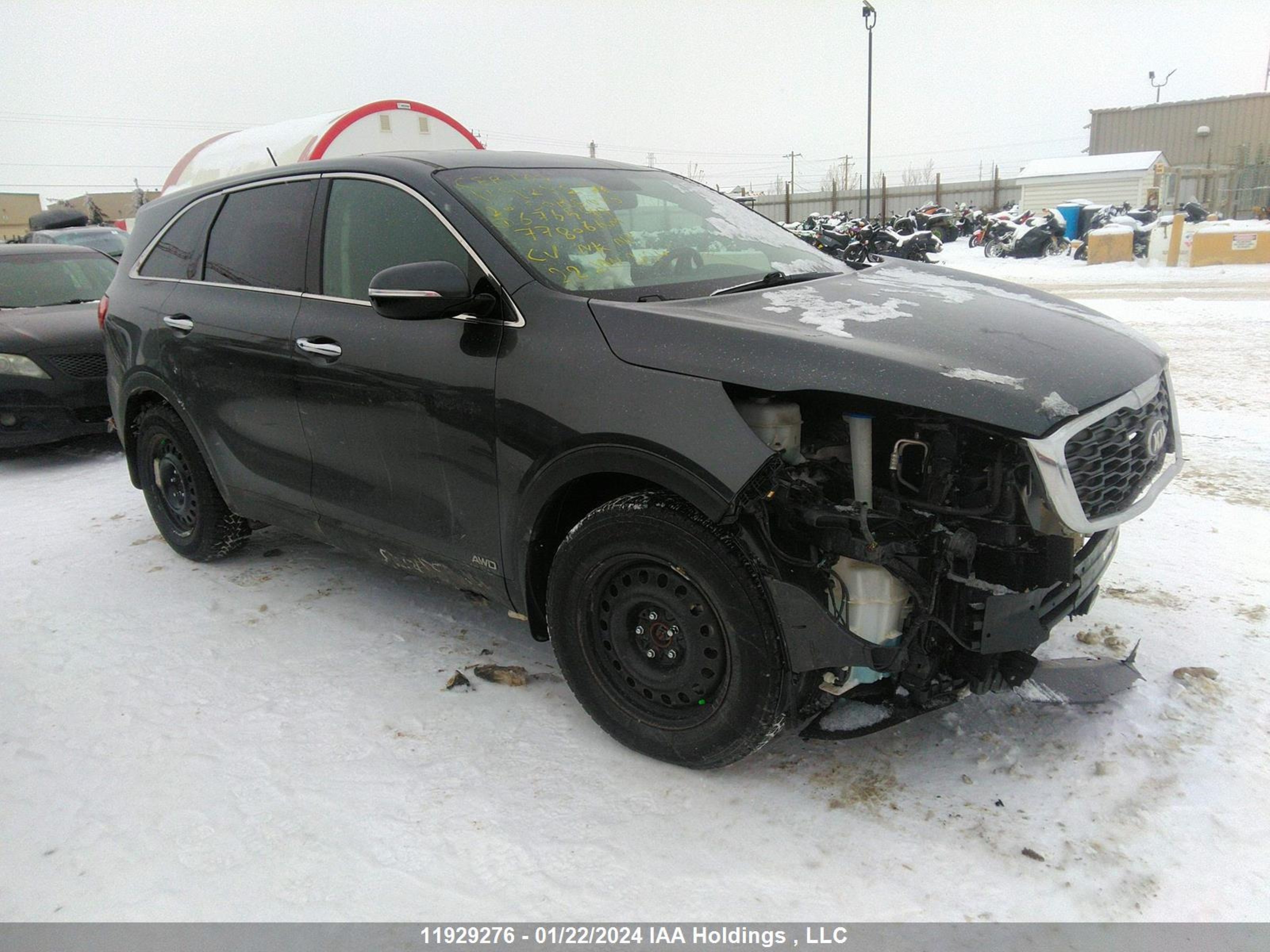 KIA SORENTO 2020 5xypgda37lg676549