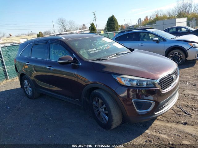 KIA SORENTO 2016 5xypgda38gg072756