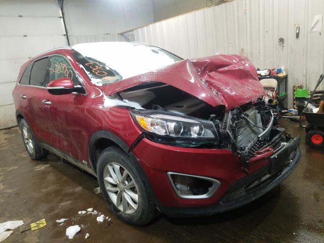 KIA SORENTO LX 2017 5xypgda38hg304077