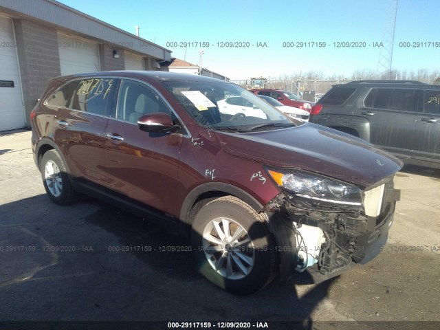 KIA SORENTO 2019 5xypgda38kg477315