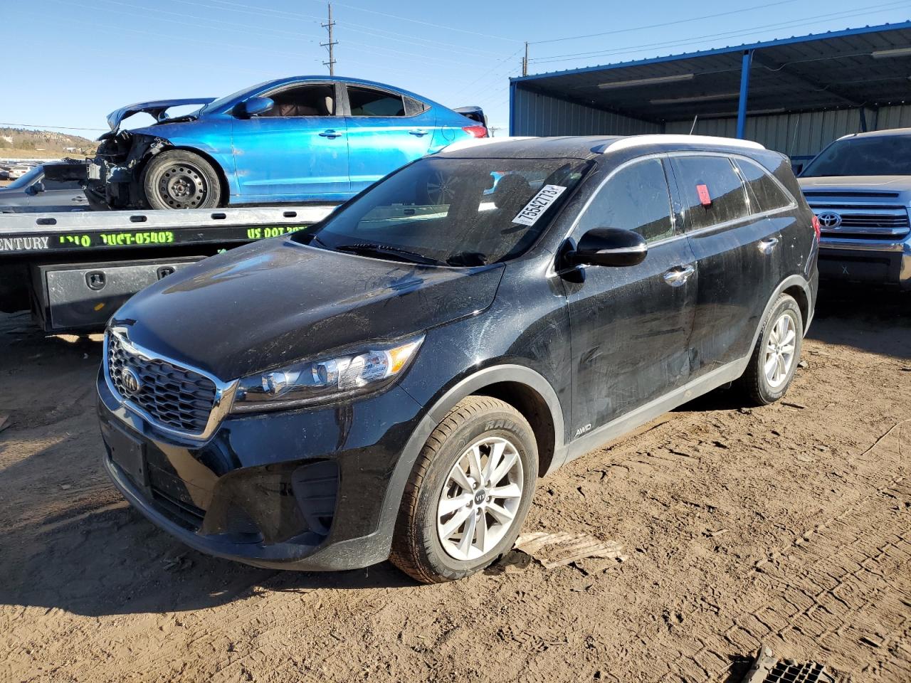 KIA SORENTO 2020 5xypgda38lg631801