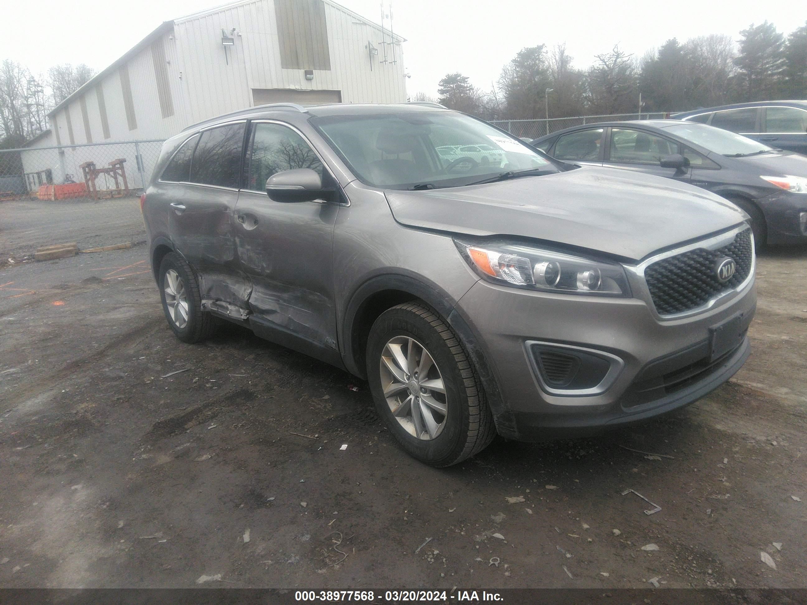 KIA SORENTO 2016 5xypgda39gg050331