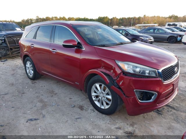 KIA SORENTO 2016 5xypgda39gg097729