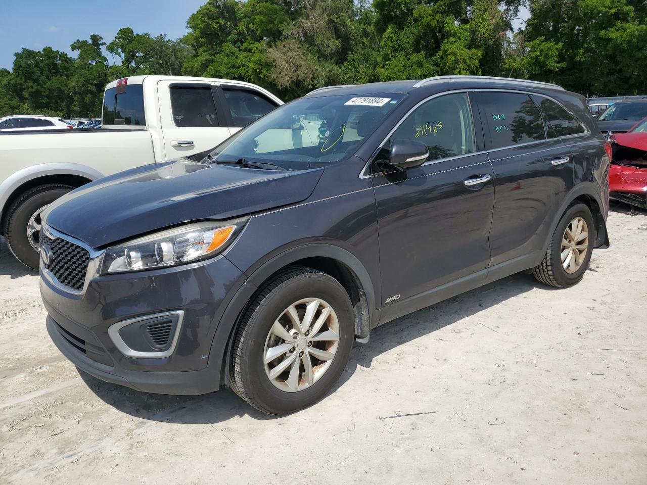 KIA SORENTO 2017 5xypgda39hg323009