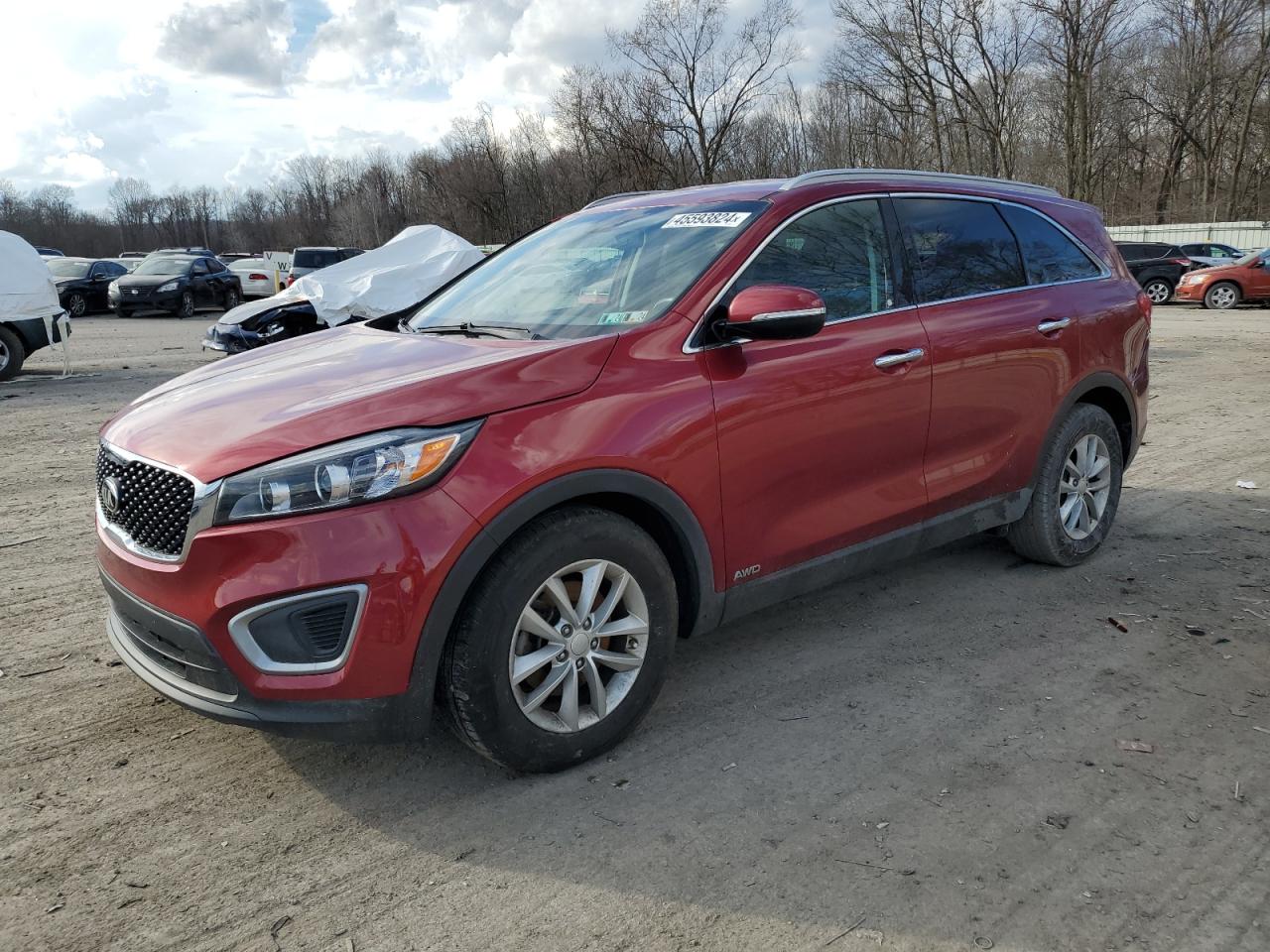 KIA SORENTO 2017 5xypgda39hg327271