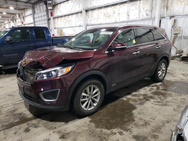 KIA SORENTO LX 2018 5xypgda3xjg376047