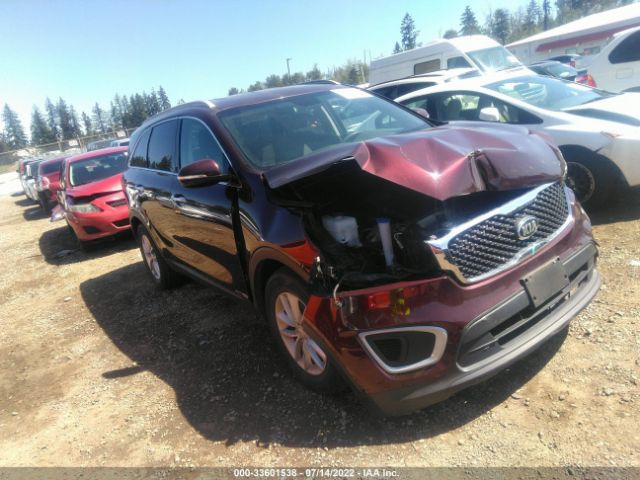 KIA SORENTO 2017 5xypgda50hg331114