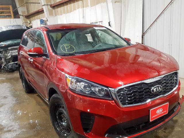 KIA SORENTO LX 2019 5xypgda50kg524399