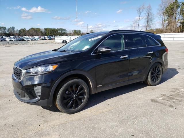 KIA SORENTO LX 2019 5xypgda50kg590841