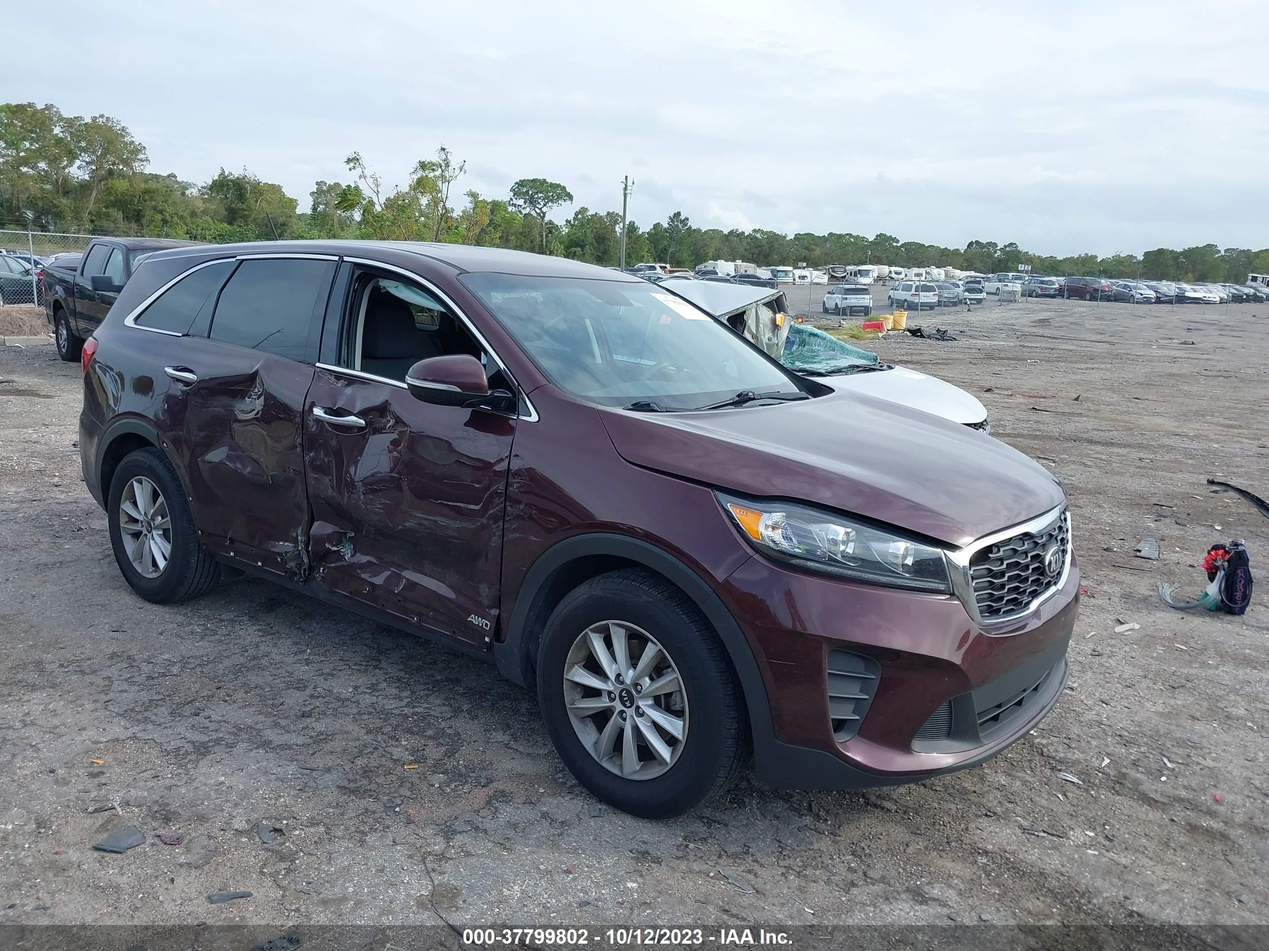 KIA SORENTO 2020 5xypgda50lg621118