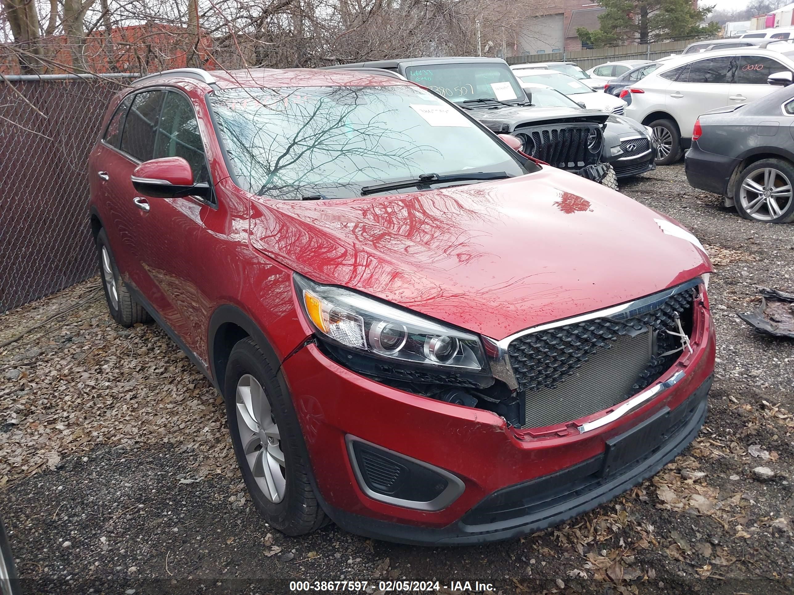 KIA SORENTO 2016 5xypgda51gg131342