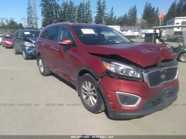 KIA SORENTO 2017 5xypgda51hg234889