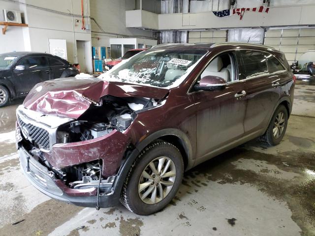 KIA SORENTO LX 2017 5xypgda51hg279038