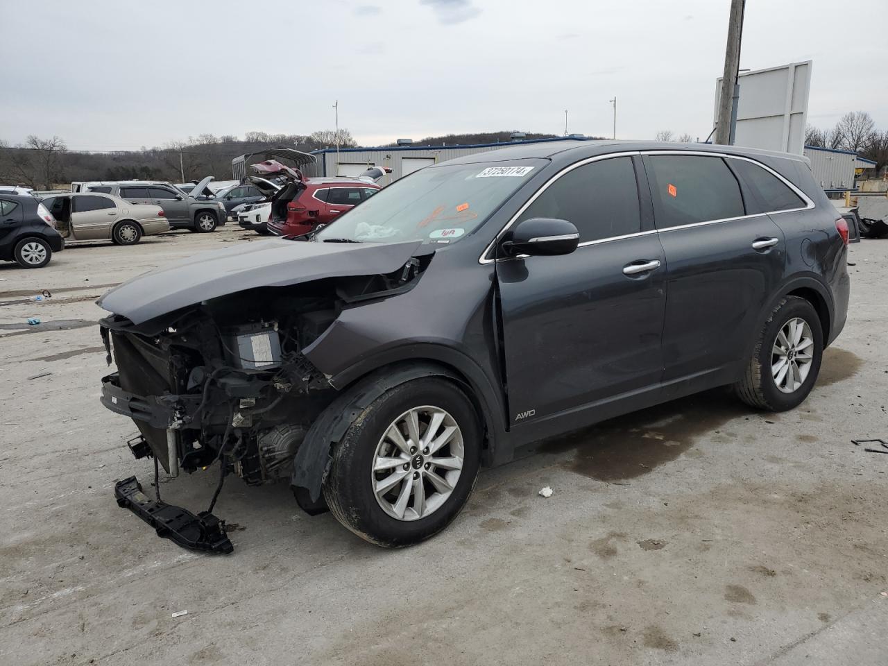 KIA SORENTO 2019 5xypgda51kg457246