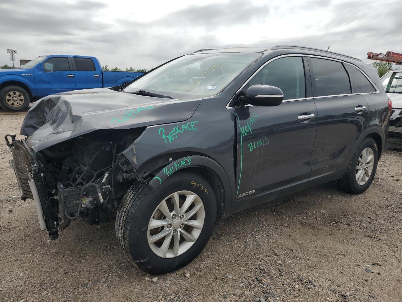 KIA SORENTO 2017 5xypgda52hg327565