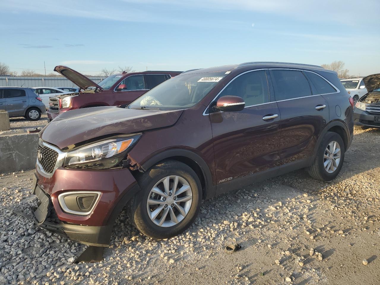 KIA SORENTO 2017 5xypgda52hg336735