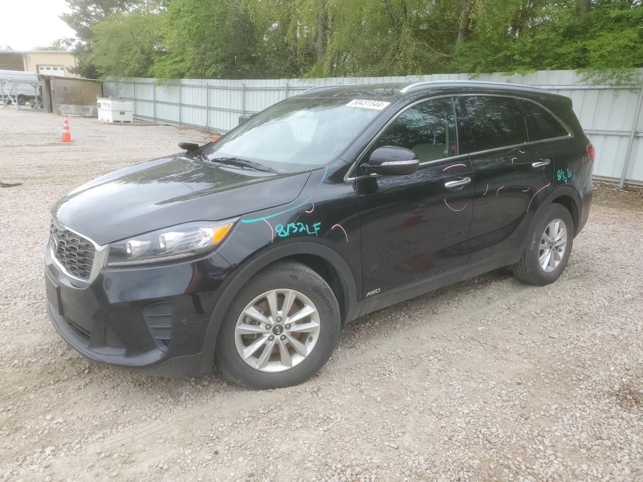 KIA SORENTO 2019 5xypgda52kg471298