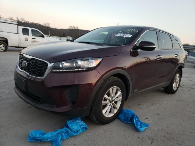 KIA SORENTO LX 2019 5xypgda52kg480602