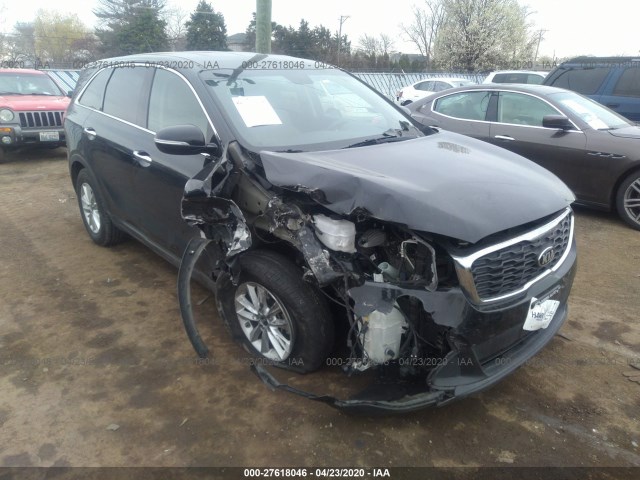 KIA SORENTO 2019 5xypgda52kg483757