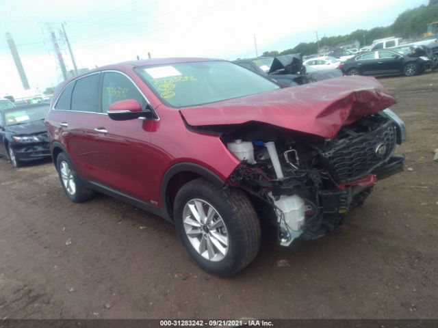 KIA SORENTO 2019 5xypgda52kg487243