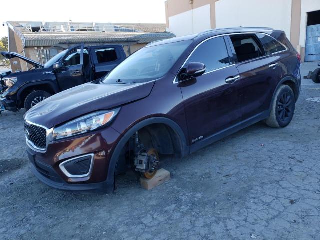 KIA SORENTO LX 2017 5xypgda53hg329440