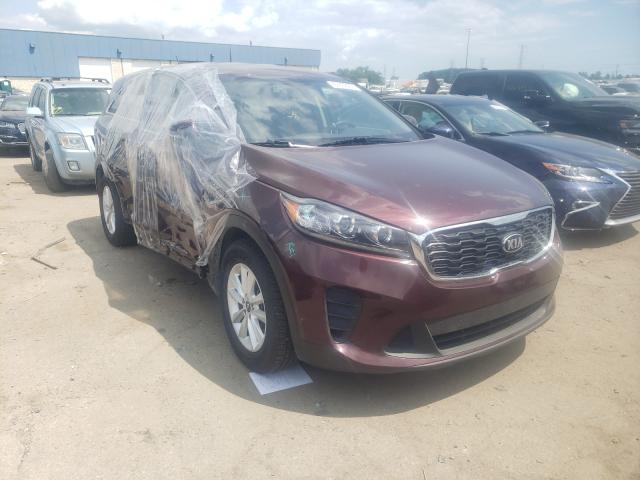 KIA SORENTO LX 2019 5xypgda53kg480012