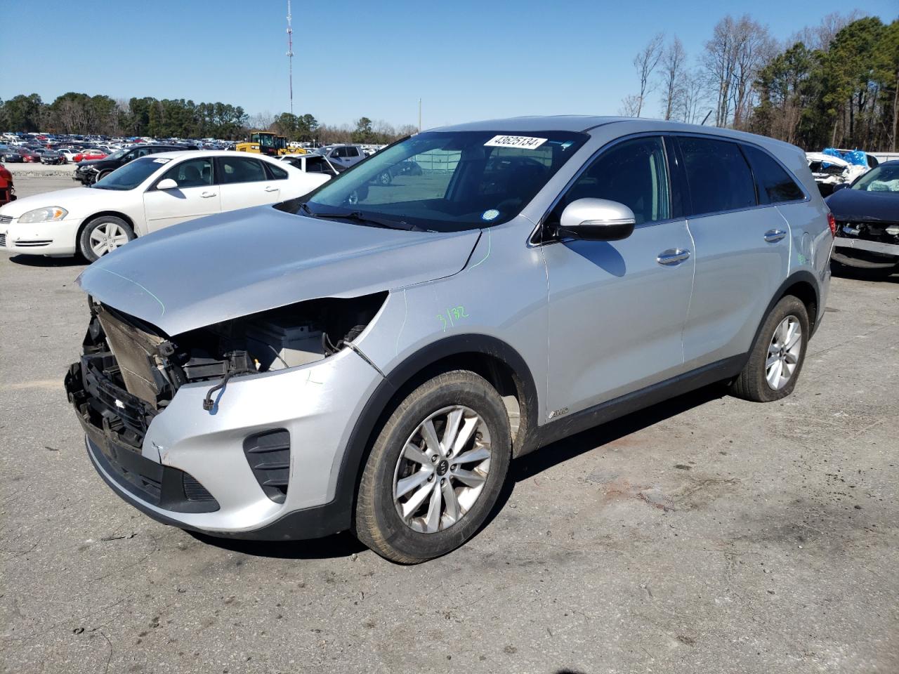 KIA SORENTO 2019 5xypgda53kg572611