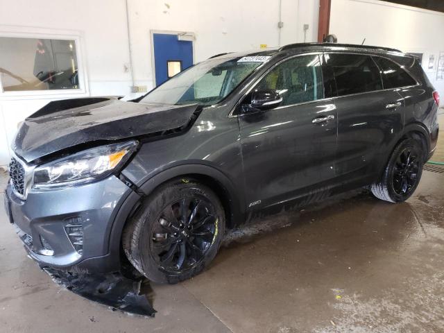 KIA SORENTO LX 2019 5xypgda53kg600469