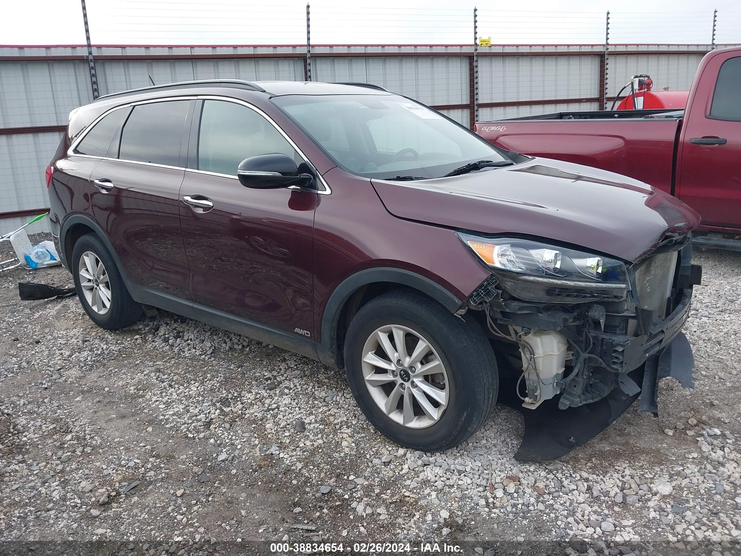 KIA SORENTO 2020 5xypgda53lg658292