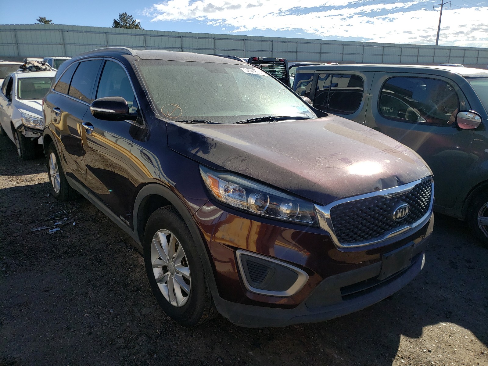 KIA SORENTO LX 2016 5xypgda54gg061996