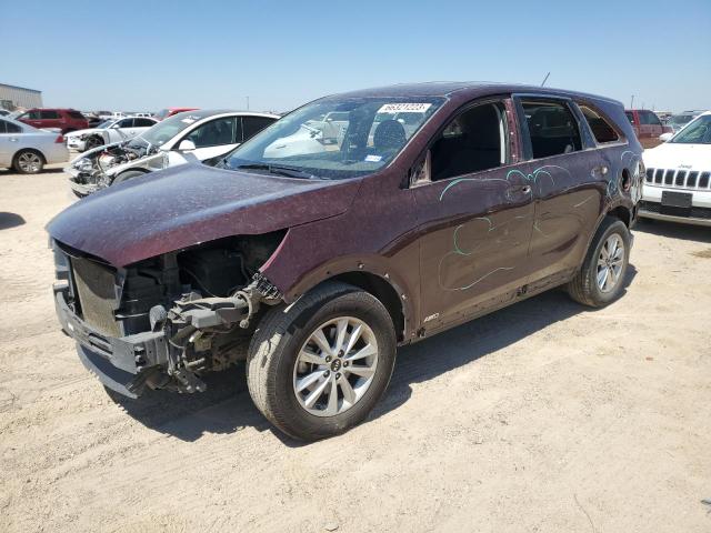 KIA SORENTO LX 2019 5xypgda54kg450761