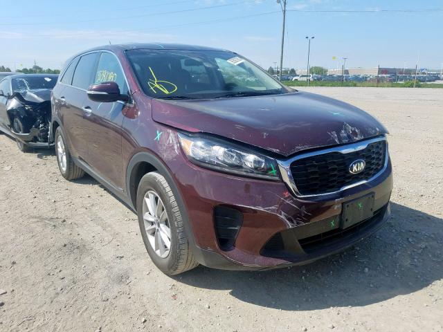 KIA SORENTO LX 2019 5xypgda54kg488605