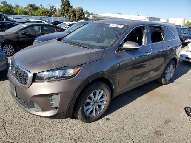 KIA SORENTO LX 2019 5xypgda54kg559432