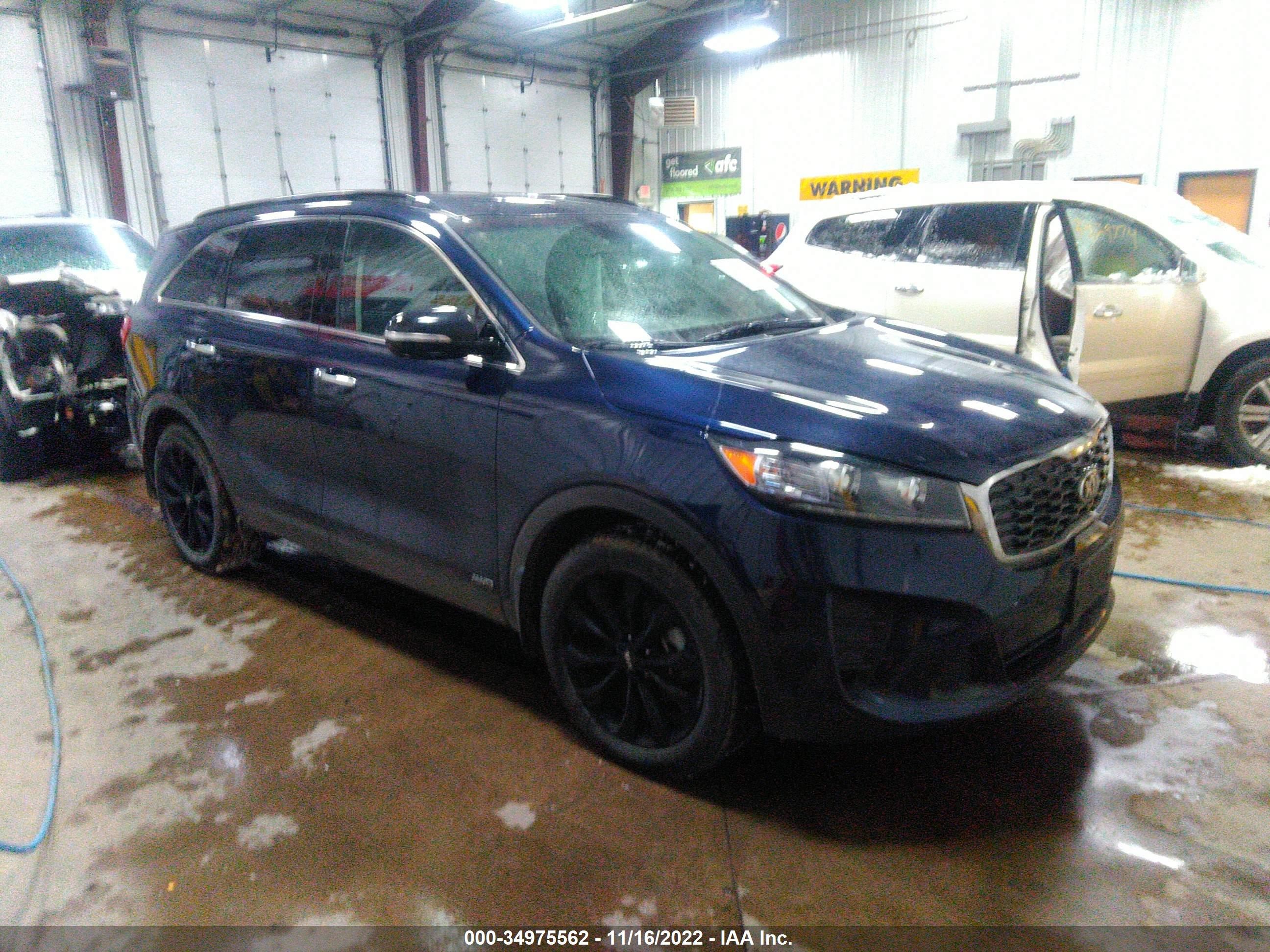 KIA SORENTO 2020 5xypgda54lg697487